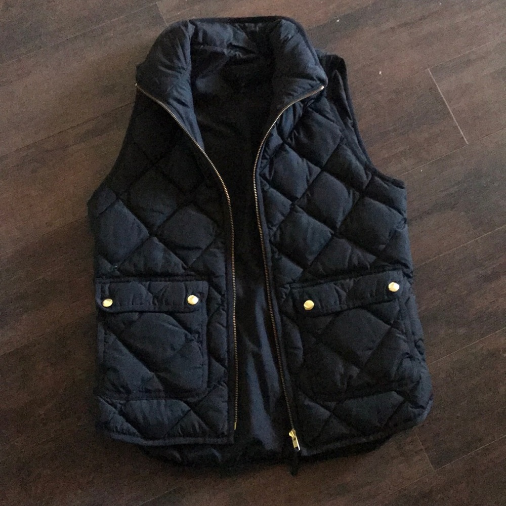 J crew puff vest NWOT